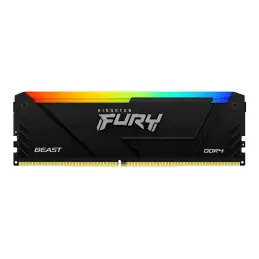 Kingston FURY Beast RGB - DDR4 - kit - 64 Go: 2 x 32 Go - DIMM 288 broches - 3200 MHz - PC4-25600... (KF432C16BB2AK2/64)_12