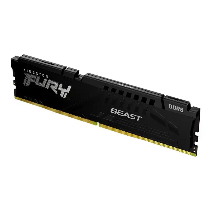 Kingston FURY Beast - DDR5 - module - 16 Go - DIMM 288 broches - 5600 MHz - PC5-44800 - CL36 - 1.25 ... (KF556C36BBE-16)_1