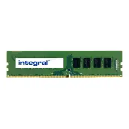 Integral - DDR4 - module - 8 Go - DIMM 288 broches - 2666 MHz - PC4-21300 - CL19 - 1.2 V - mémoire sans... (IN4T8GNELSX)_1