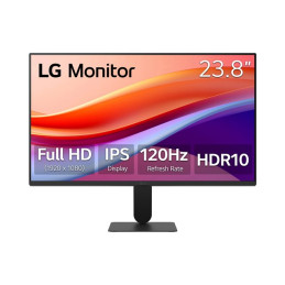Écran LED - 24" (23.8" visualisable) - 1920 x 1080 Full HD (1080p) @ 120 Hz - IPS - 250 cd - m² - 15... (24U411A-B)_1