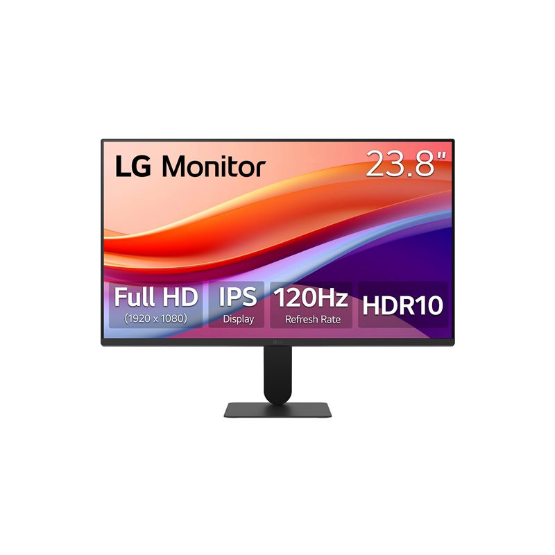 Écran LED - 24" (23.8" visualisable) - 1920 x 1080 Full HD (1080p) @ 120 Hz - IPS - 250 cd - m² - 15... (24U411A-B)_1