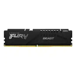 Kingston FURY Beast - DDR5 - module - 8 Go - DIMM 288 broches - 5200 MHz - PC5-41600 - CL38 - 1.25 V -... (KF552C40BB-8)_2