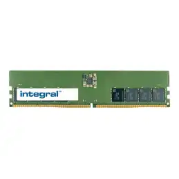 Integral - DDR5 - module - 16 Go - DIMM 288 broches - 4800 MHz - PC5-38400 - CL40 - 1.1 V - mémoire sa... (IN5T16GNHRBX)_1