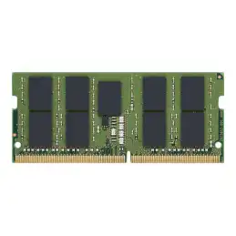 Kingston Server Premier - DDR4 - module - 16 Go - SO DIMM 260 broches - 3200 MHz - PC4-25600 - CL22 ... (KSM32SED8/16HD)_1
