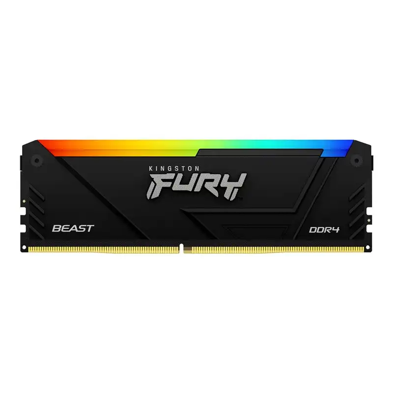 Kingston FURY Beast RGB - DDR4 - module - 16 Go - DIMM 288 broches - 2666 MHz - CL16 - 1.2 V - mémo... (KF426C16BB2A/16)_1