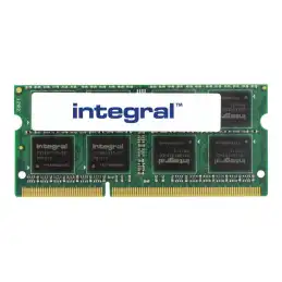 Integral - DDR3 - module - 8 Go - SO DIMM 204 broches - 1600 MHz - PC3-12800 - CL11 - 1.35 V - mémoir... (IN3V8GNAJKXLV)_1
