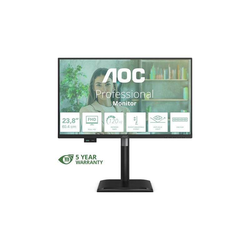 Écran LED - 24" - 1920 x 1080 Full HD (1080p) @ 120 Hz - IPS - 1500:1 - 4 ms - HDMI, DisplayPort - haut-... (24P4U)_1