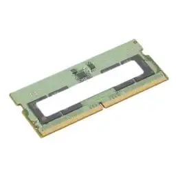 ThinkPad - DDR5 - module - 8 Go - SO DIMM 262 broches - 4800 MHz - PC5-38400 - Campus - vert - pour Thin... (4X71K08906)_1