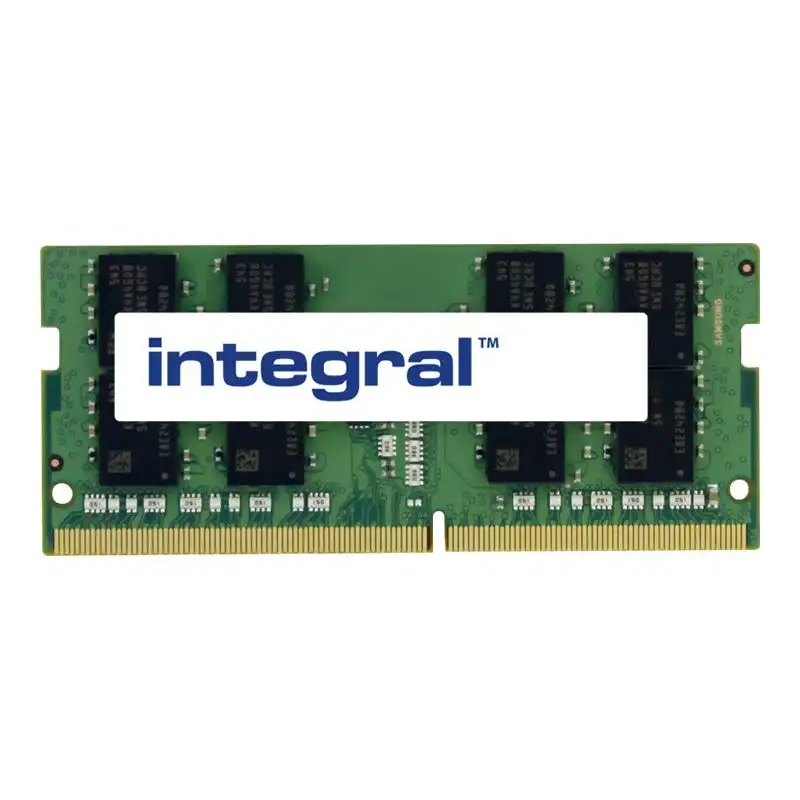 Integral - DDR4 - module - 16 Go - SO DIMM 260 broches - 2933 MHz - PC4-23400 - CL21 - 1.2 V - mémoire... (IN4V16GNFLUX)_1