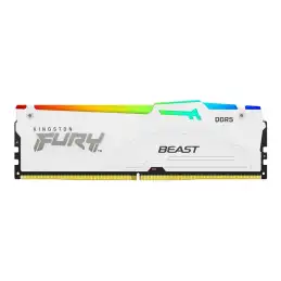 Kingston FURY Beast RGB - DDR5 - module - 16 Go - DIMM 288 broches - 5600 MHz - PC5-44800 - CL40 - 1... (KF556C40BWA-16)_1