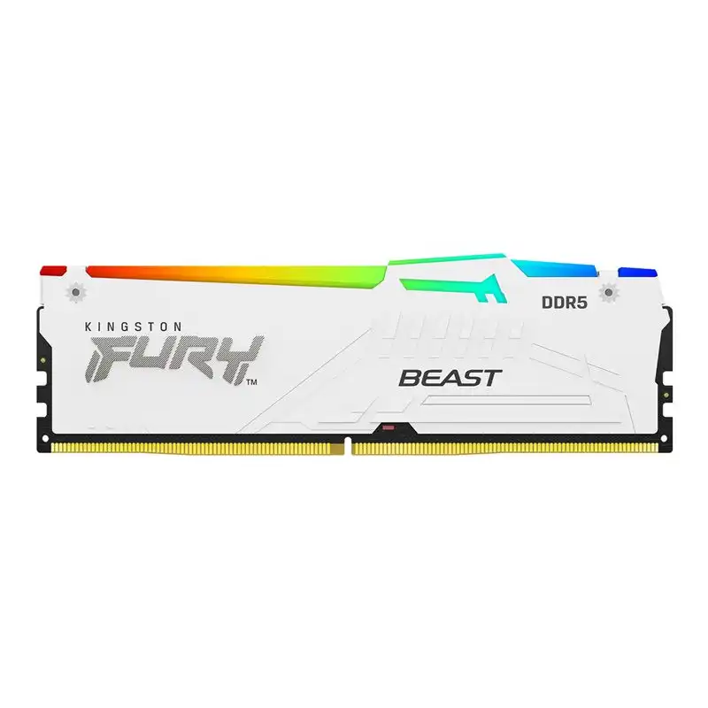 Kingston FURY Beast RGB - DDR5 - module - 16 Go - DIMM 288 broches - 5600 MHz - PC5-44800 - CL40 - 1... (KF556C40BWA-16)_1