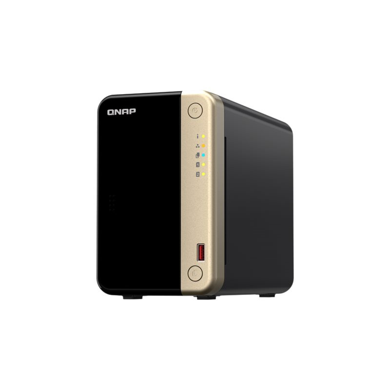 Serveur NAS - 2 Baies - SATA 6Gb - s - RAID 0, 1, 5, 6, 10, 50, JBOD, 60 - RAM 8 Go - ... (TS-264-8G+2XST4000VN006)_1