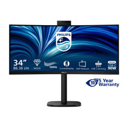 3000 Series - écran LED - incurvé - 34" - 3440 x 1440 WQHD @ 120 Hz - VA - 300 cd - m² - 3500:1... (34B2U3600CH/00)_1