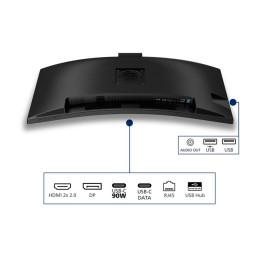 3000 Series - écran LED - incurvé - 34" - 3440 x 1440 WQHD @ 120 Hz - VA - 300 cd - m² - 3500:1... (34B2U3600CH/00)_8