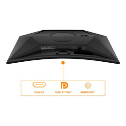 G4 Series - écran LED - jeux - incurvé - 32" (31.5" visualisable) - 2560 x 1440 QHD @ 180 Hz - Fast V... (CQ32G4VE)_14