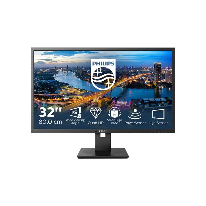 Écran LED - 32" (31.5" visualisable) - 2560 x 1440 QHD @ 75 Hz - IPS - 250 cd - m² - 1200:1 - 4 ms -... (325B1L/00)_1