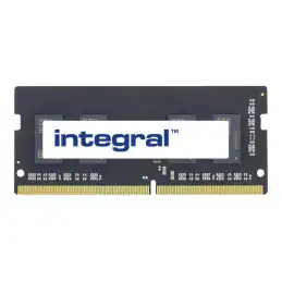 Integral - DDR4 - module - 8 Go - SO DIMM 260 broches - 2666 MHz - PC4-21300 - CL19 - 1.2 V - mémoire s... (IN4V8GNELSI)_1