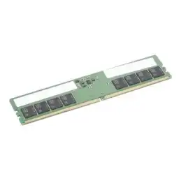 Lenovo - DDR5 - module - 16 Go - DIMM 288 broches - 4800 MHz - mémoire sans tampon - vert - pour ThinkSt... (4X71N34264)_1
