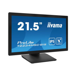 Écran LED - 22" (21.5" visualisable) - écran tactile - 1920 x 1080 Full HD (1080p) - IPS - 350 cd... (T2234MSC-B1S)_2
