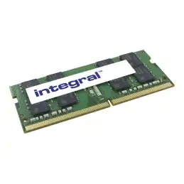 Integral - DDR4 - module - 16 Go - SO DIMM 260 broches - 2400 MHz - PC4-19200 - CL17 - 1.2 V - mémoire... (IN4V16GNDLRX)_1