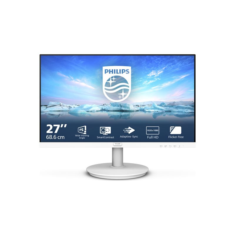 Écran LED - 27" - 1920 x 1080 Full HD (1080p) @ 75 Hz - IPS - 250 cd - m² - 1000:1 - 4 ms - HDMI, V... (271V8AW/00)_1