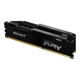 Kingston FURY Beast - DDR3 - module - 8 Go - DIMM 240 broches - 1866 MHz - PC3-14900 - CL10 - 1.5 V - ... (KF318C10BB/8)_2