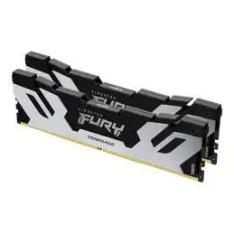Kingston FURY Renegade Silver - DDR5 - kit - 48 Go: 2 x 24 Go - DIMM 288 broches - 6400 MHz - PC5-5... (KF564C32RSK2-48)_1