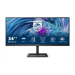 Écran LED - 34" - 3440 x 1440 WQHD @ 100 Hz - VA - 300 cd - m² - 4000:1 - 1 ms - HDMI, DisplayPort... (346E2LAE/00)_1