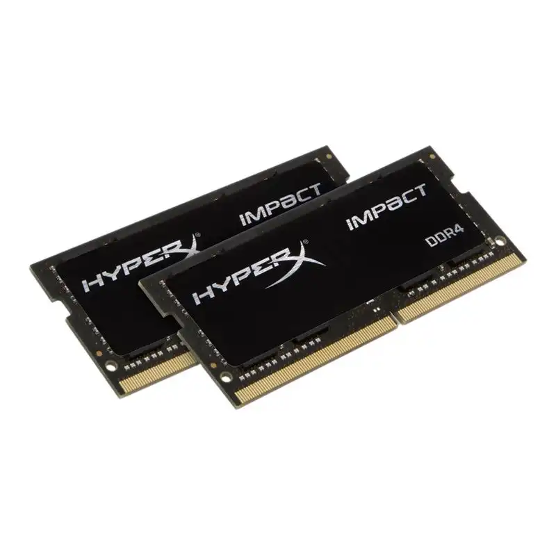 HyperX Impact - DDR4 - kit - 16 Go: 2 x 8 Go - SO DIMM 260 broches - 2400 MHz - PC4-19200 - CL14 -... (HX424S14IB2K2/16)_1