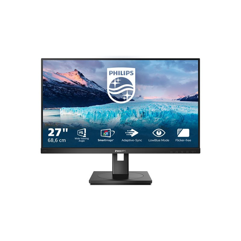 Écran LED - 27" - 1920 x 1080 Full HD (1080p) @ 75 Hz - IPS - 250 cd - m² - 1000:1 - 4 ms - HDMI, DV... (272S1M/00)_1