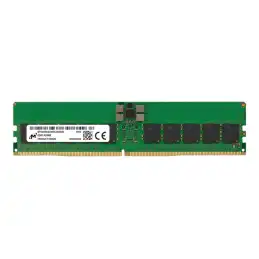 Micron - DDR5 - module - 32 Go - DIMM 288 broches - 5600 MHz - PC5-44800 - CL46 - mémoire enre... (MTC20F1045S1RC56BD1R)_1
