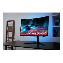 G75NB Series - moniteur QLED - jeux - incurvé - 32" - 3840 x 2160 4K @ 165 Hz - VA - 350 cd - m... (LS32BG750NPXEN)_2