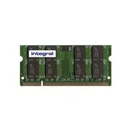 Integral - DDR2 - module - 2 Go - SO DIMM 200 broches - 800 MHz - PC2-6400 - CL6 - 1.8 V - mémoire sans... (IN2V2GNXNFX)_1