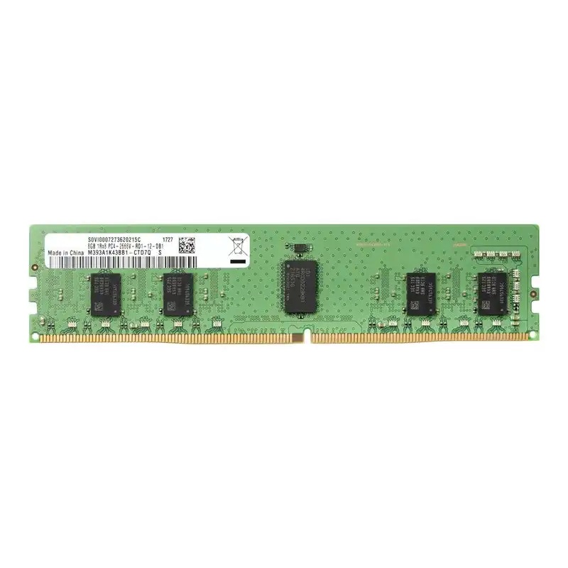 HP - DDR4 - module - 8 Go - DIMM 288 broches - 2666 MHz - PC4-21300 - 1.2 V - mémoire enregistré - ECC - po... (1XD84AA)_1