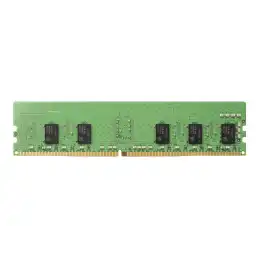 HP - DDR4 - module - 8 Go - DIMM 288 broches - 2666 MHz - PC4-21300 - 1.2 V - mémoire enregistré - ECC - po... (1XD84AA)_2