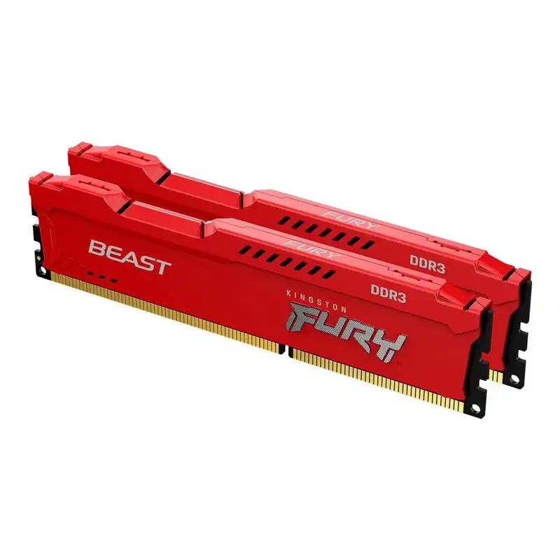 Kingston FURY Beast - DDR3 - kit - 16 Go: 2 x 8 Go - DIMM 240 broches - 1600 MHz - PC3-12800 - CL10... (KF316C10BRK2/16)_1