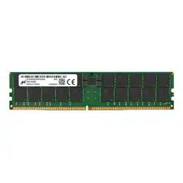 Micron - DDR5 - module - 64 Go - DIMM 288 broches - 5600 MHz - PC5-44800 - CL46 - 1.1 V - mémoir... (MTC40F2046S1RC56BR)_1