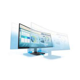 P-Series - écran LED - incurvé - 34" - 3440 x 1440 WQHD @ 60 Hz - VA - 250 cd - m² - 3500:1 - 5 ms ... (21Y56AAABB)_4