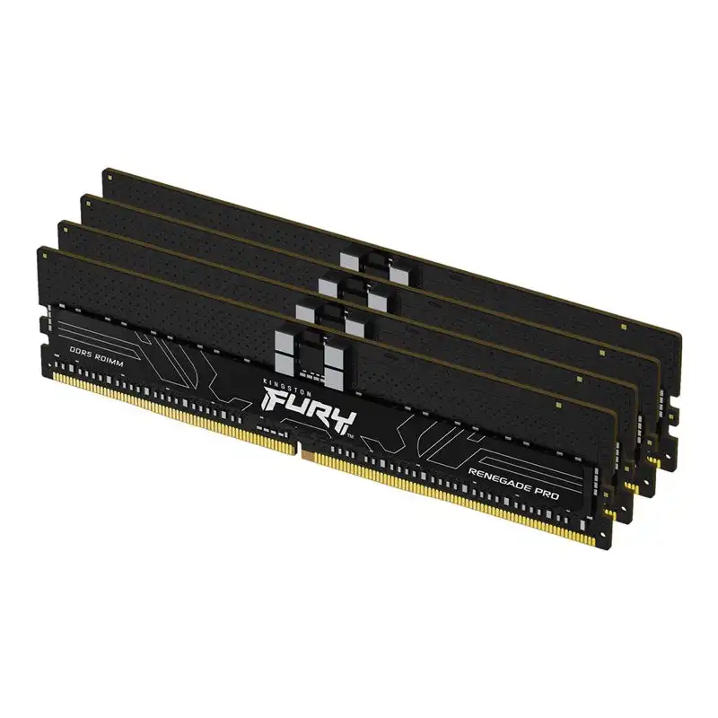 Kingston FURY Renegade Pro - DDR5 - kit - 64 Go: 4 x 16 Go - DIMM 288 broches - 5600 MHz - PC5-4480... (KF556R36RBK4-64)_1