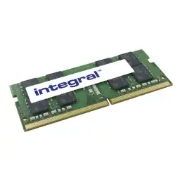 Integral - DDR4 - module - 16 Go - SO DIMM 260 broches - 2400 MHz - PC4-19200 - CL17 - 1.2 V - mémoire... (IN4V16GEDLRX)_1