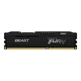 Kingston FURY Beast - DDR3 - module - 4 Go - DIMM 240 broches - 1866 MHz - PC3-14900 - CL10 - 1.5 V - ... (KF318C10BB/4)_1