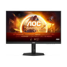 G4 Series - écran LED - jeux - 27" - 2560 x 1440 QHD @ 180 Hz - IPS - 400 cd - m² - DisplayHDR 400 - 1 ... (Q27G4X)_1