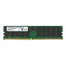 Micron - DDR5 - module - 96 Go - DIMM 288 broches - 4800 MHz - CL40 - mémoire enregistré - ECC (MTC40F204WS1RC48BB1R)_1