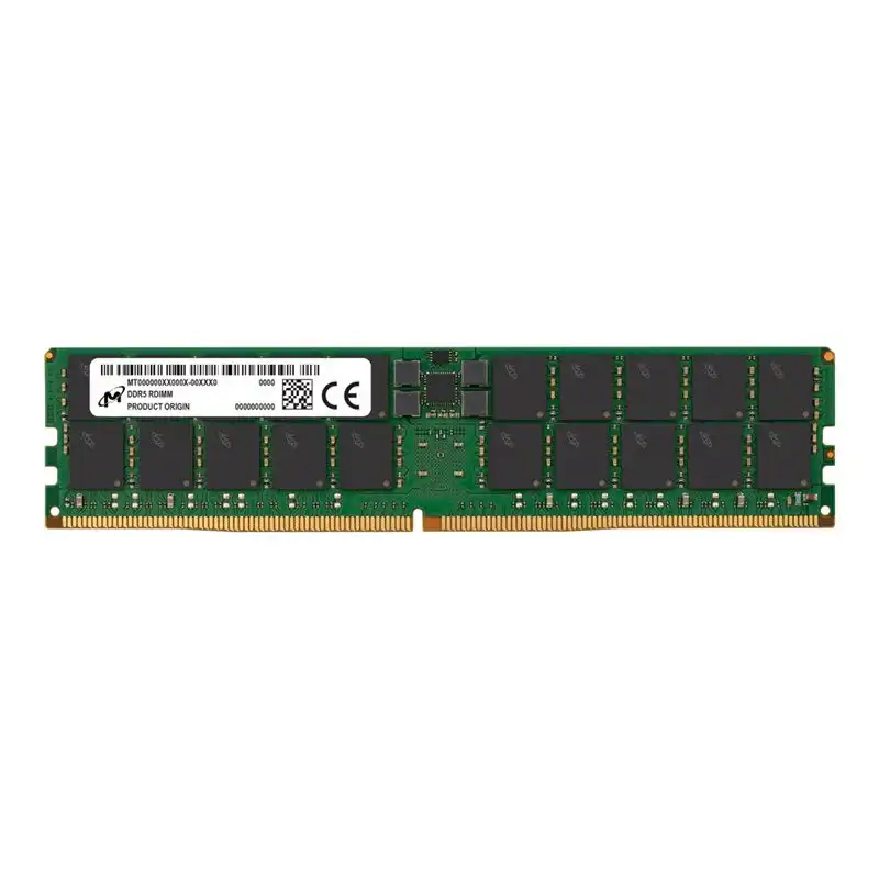 Micron - DDR5 - module - 96 Go - DIMM 288 broches - 4800 MHz - CL40 - mémoire enregistré - ECC (MTC40F204WS1RC48BB1R)_1