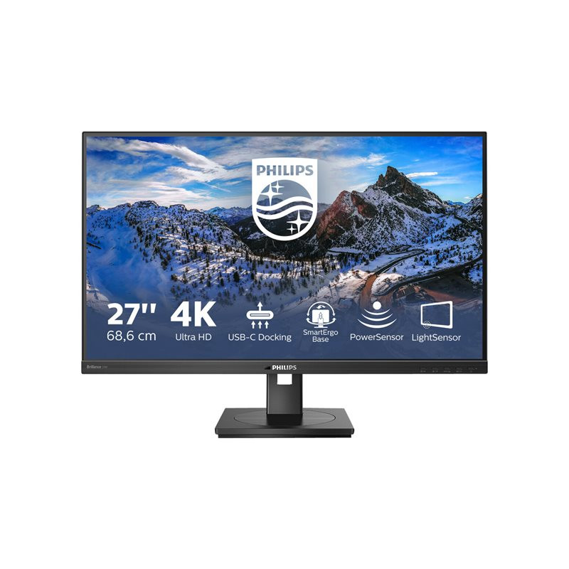 Écran LED - 27" - 3840 x 2160 4K @ 60 Hz - IPS - 350 cd - m² - 1000:1 - 4 ms - 2xHDMI, DisplayPort, U... (279P1/00)_1