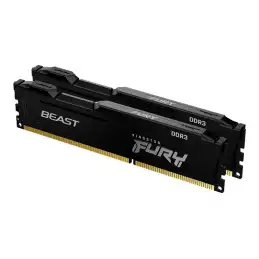 Kingston FURY Beast - DDR3 - kit - 16 Go: 2 x 8 Go - DIMM 240 broches - 1600 MHz - PC3-12800 - CL10... (KF316C10BBK2/16)_2