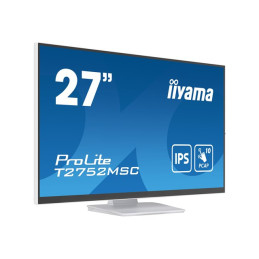 Écran LED - 27" - écran tactile - 1920 x 1080 Full HD (1080p) @ 60 Hz - IPS - 400 cd - m² - 1000:1... (T2752MSC-W1)_3