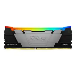 Kingston FURY Renegade RGB - DDR4 - module - 8 Go - DIMM 288 broches - 3200 MHz - PC4-25600 - CL16 -... (KF432C16RB2A/8)_1