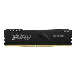Kingston FURY Beast - DDR3 - kit - 8 Go: 2 x 4 Go - DIMM 240 broches - 1866 MHz - PC3-14900 - CL10 -... (KF318C10BBK2/8)_1