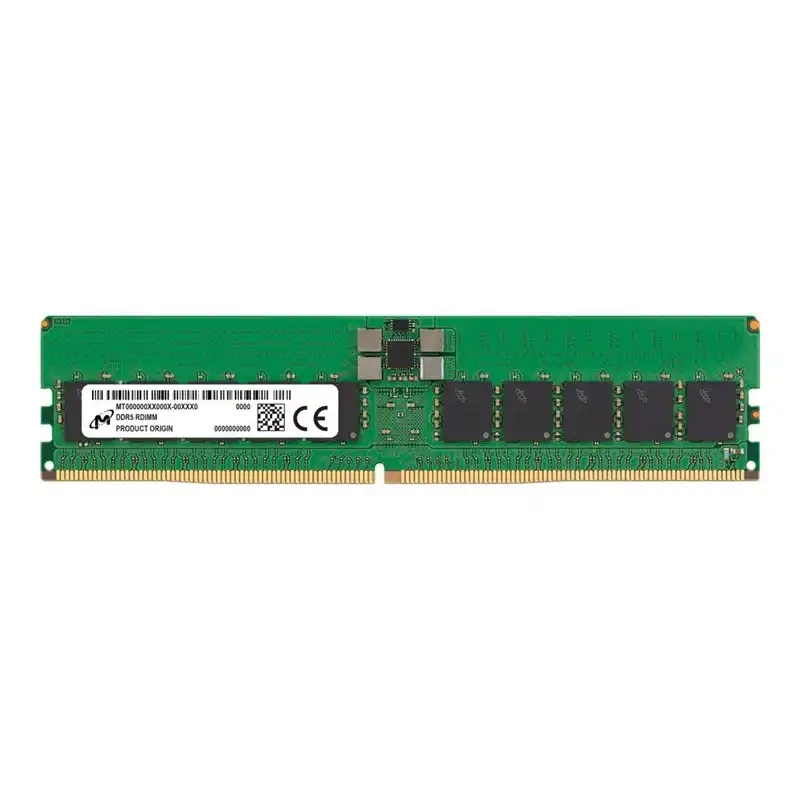 Micron - DDR5 - module - 48 Go - DIMM 288 broches - 5600 MHz - PC5-44800 - CL46 - mémoire enre... (MTC20F208XS1RC56BB1R)_1